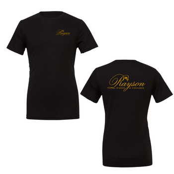 Tee Shirt Rayson Logo Black Short Sleeve Medium