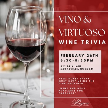 Rayson Trivia Night February 26th